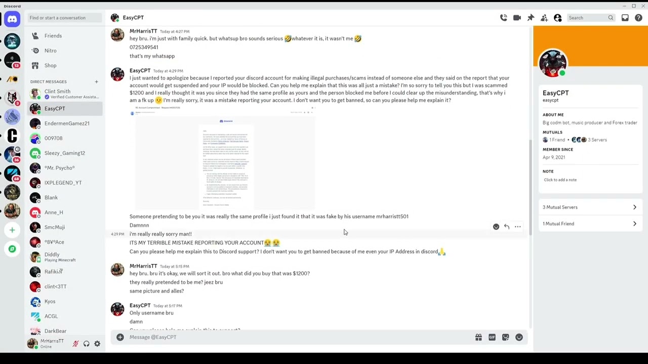 Discord Scam Alert! Be Aware please! May 2024 update