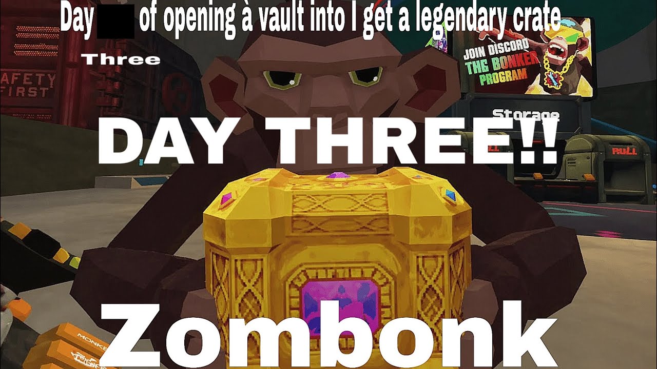 DAY 3 OF OPENING &Agrave; VAULT INTO I GET A LEGENDARY CRATE #vr #zombonk
