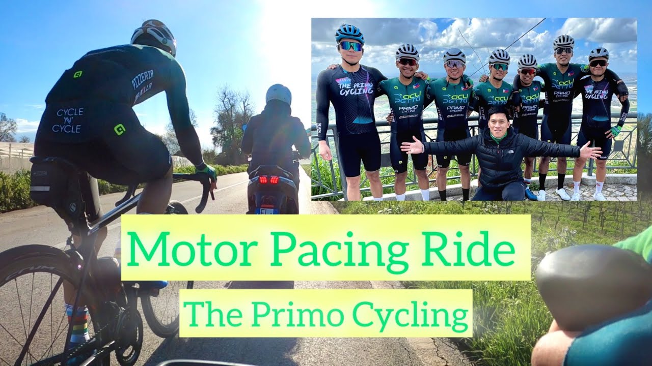 Motor Pacing Training Ride | Pinoy bike vlog