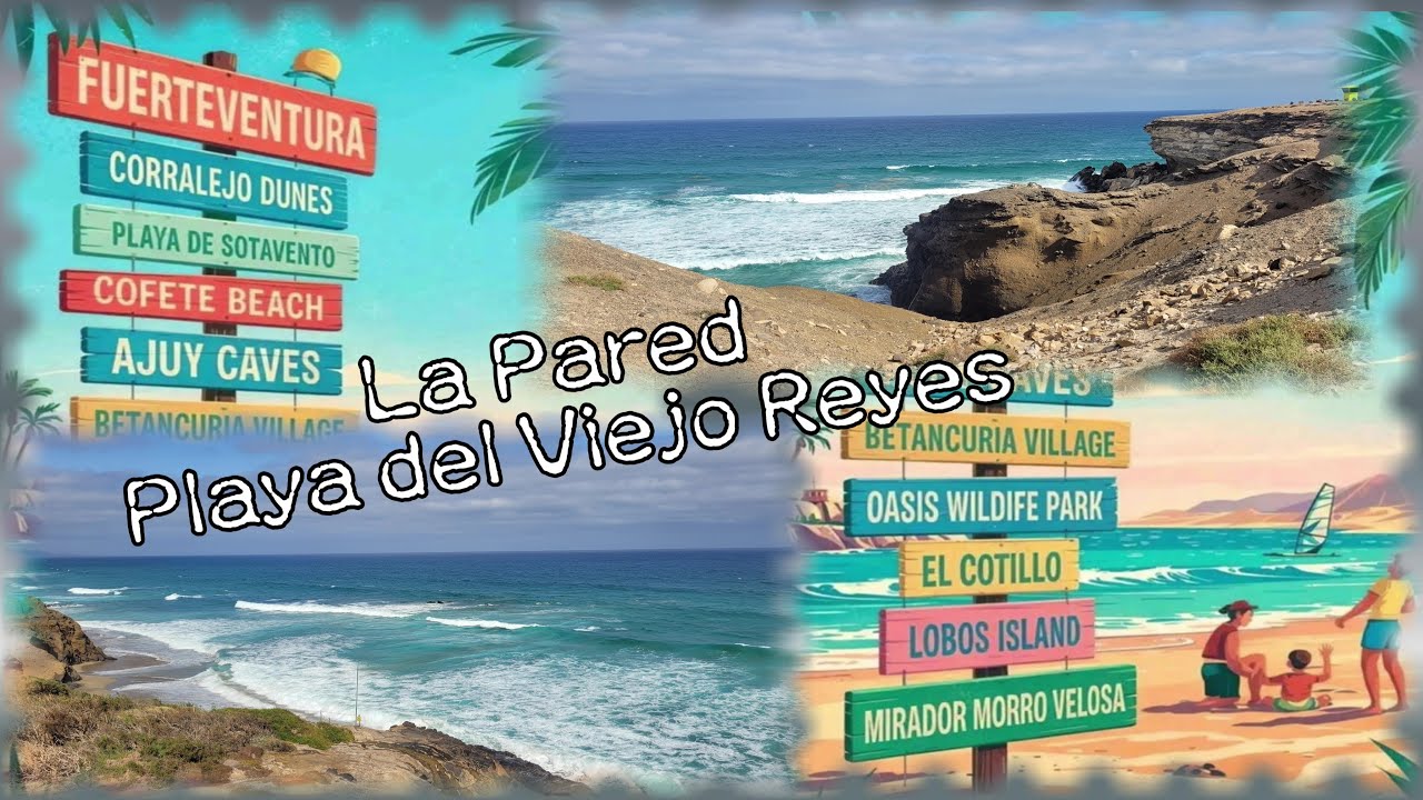 Fuerteventura - Playa del Viejo Reyes (La Pared)(4k)