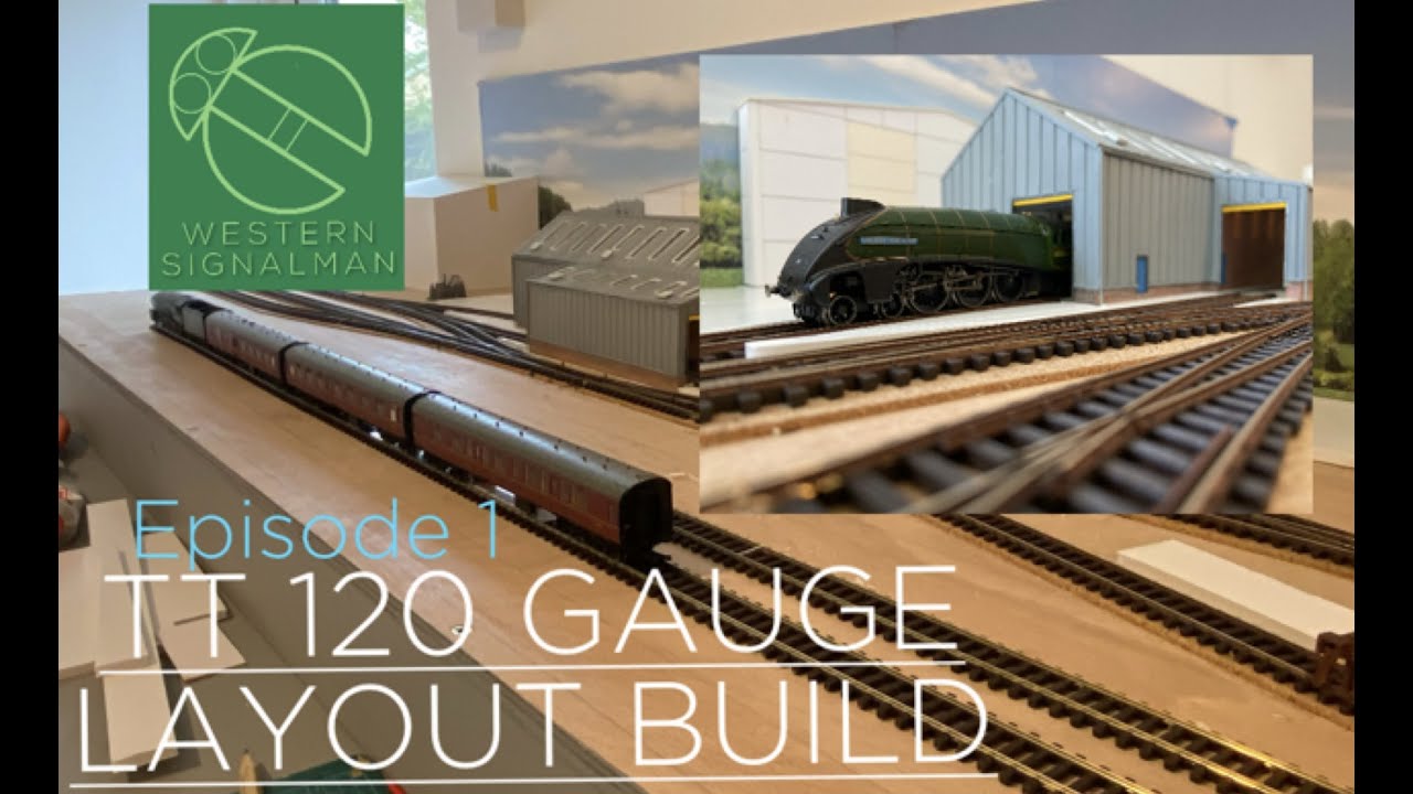Строительство модели железной дороги TT 120 Gauge Depot, Эпизод 1