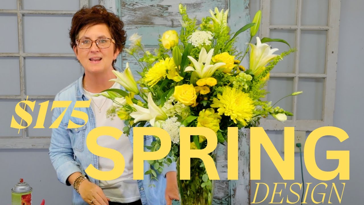Arranging an ALL-YELLOW $175 Arrangement!!!
