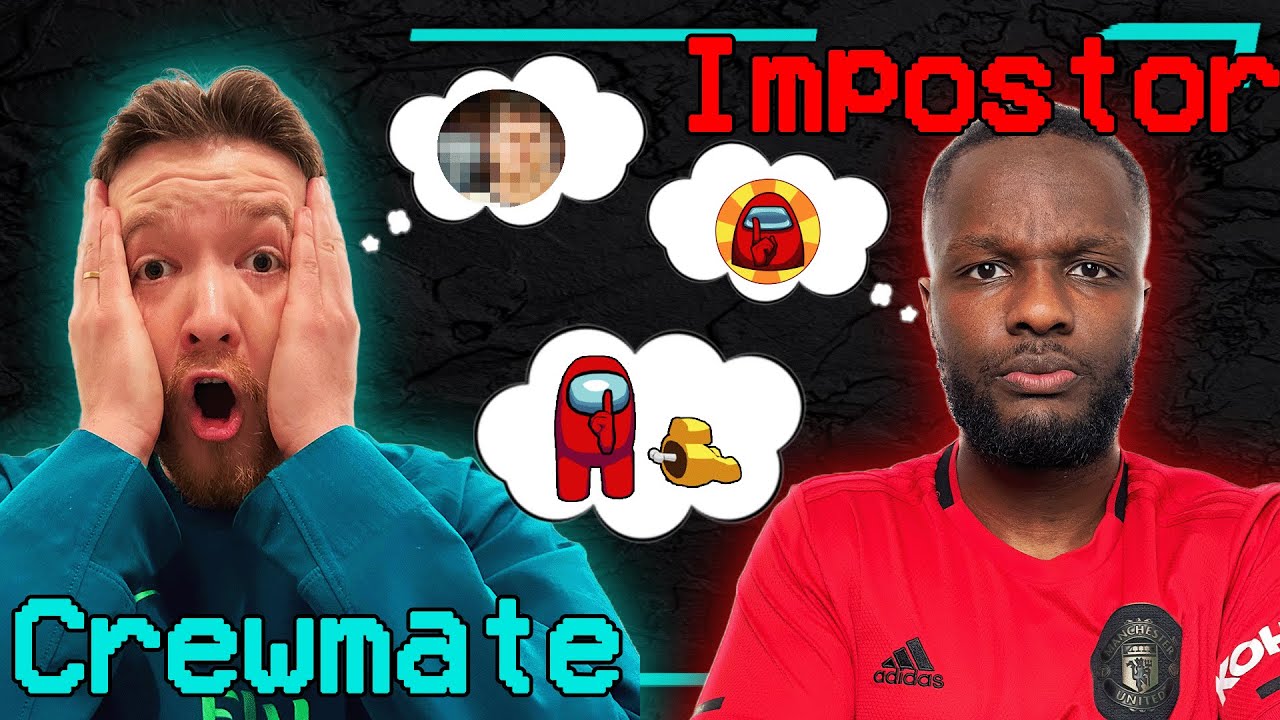 Fußballer Among Us IRL | Errate den falschen Spieler!