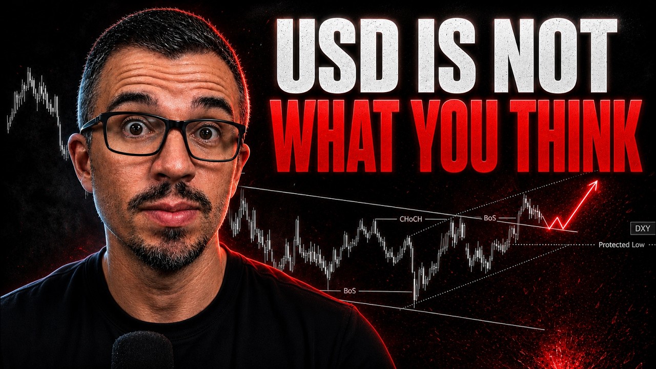 Трейдерам по золоту, EURUSD и биткоину: не попадитесь в ловушку доллара | Еженедельный обзор SMC