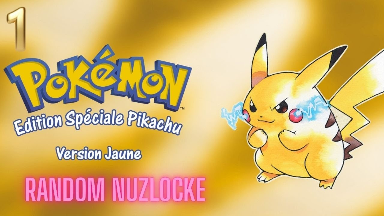 Pokemon Jaune RANDOM Nuzlocke (Spécial 1950 Abonnés) #1 Le dernier opus de la 1ère génération