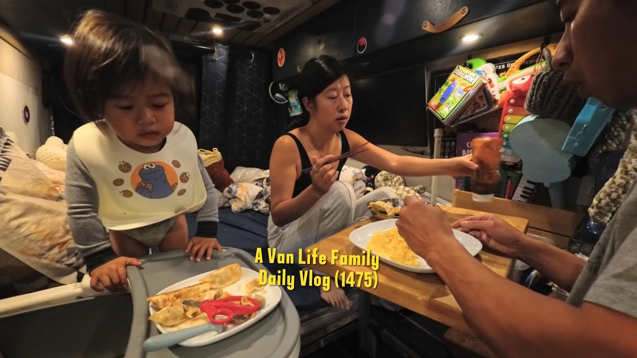 Our stealth camp day in San Diego | A Van Life Family Vlog
