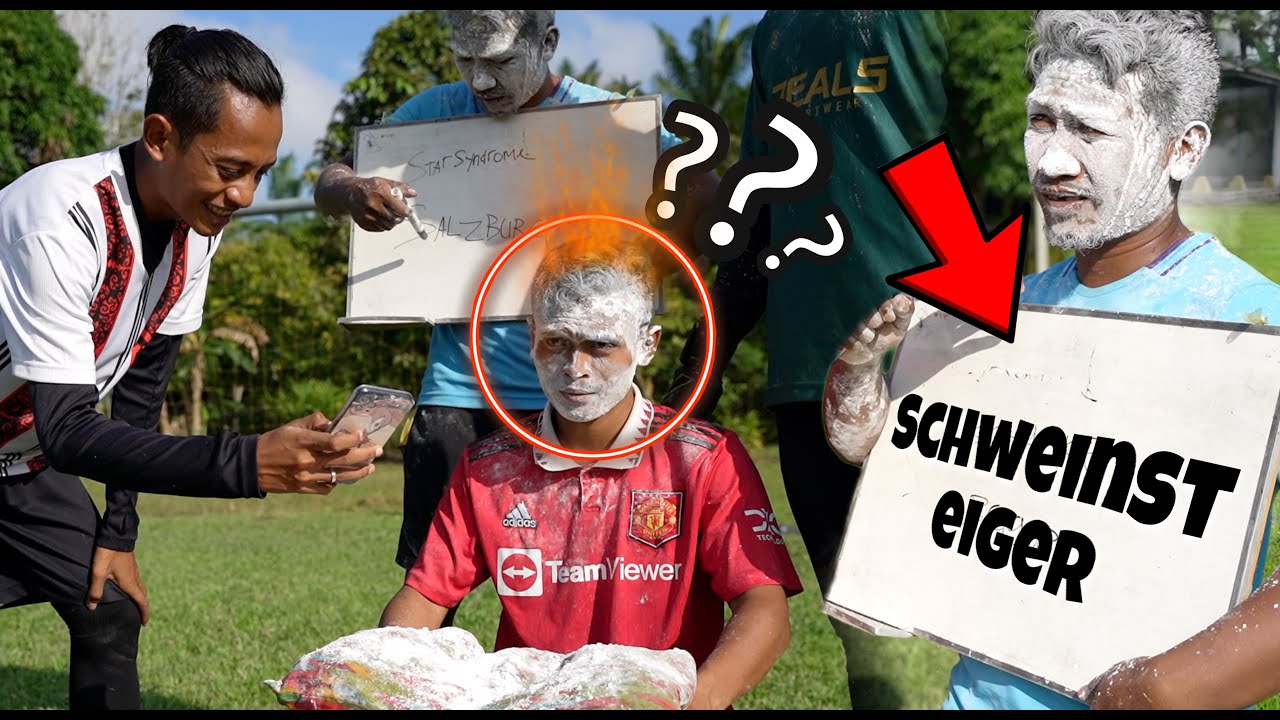 SEPAKBOLA vs EJA KATA TERSULIT SAMPE MANDI TEPUNG