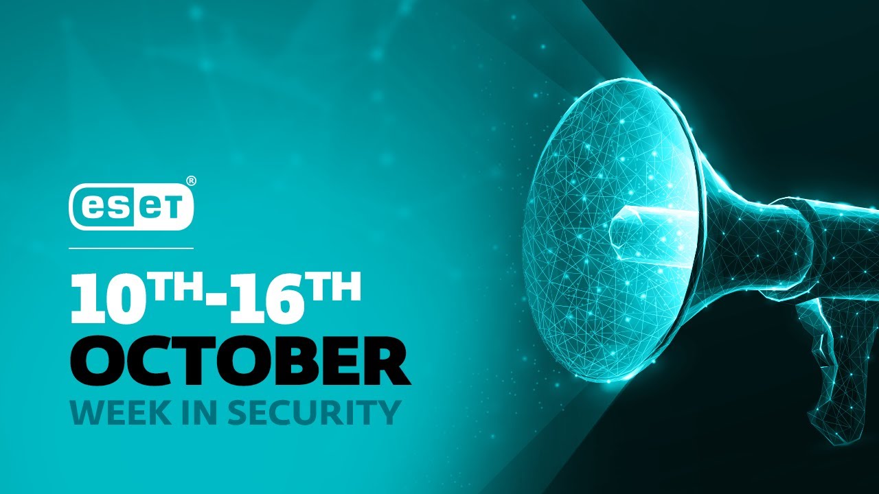 ESET helps disrupt Trickbot botnet &ndash;  Week in security with Tony Anscombe