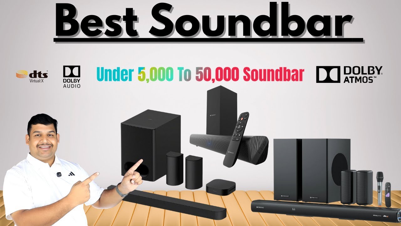 Best Soundbar 5000 to 50000 with Dolby Atmos September 2025 | Dolby Atmos Soundbar
