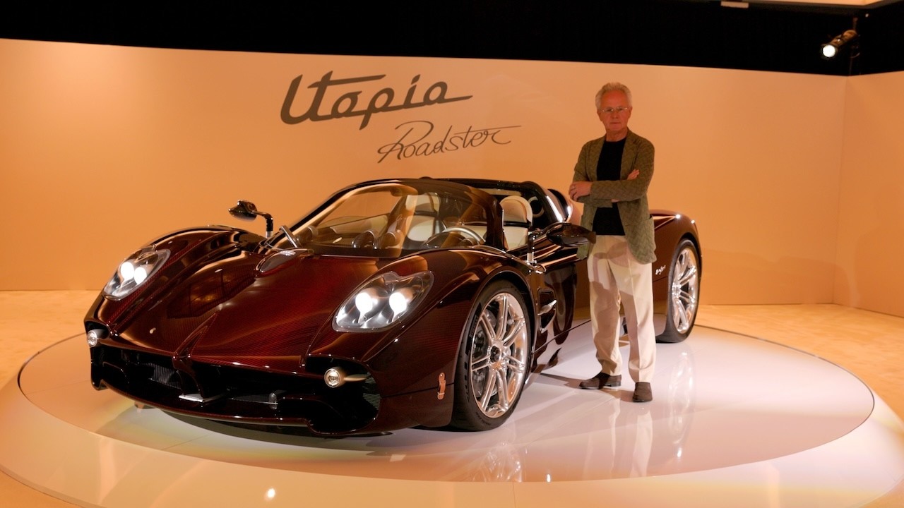 Pagani Utopia Roadster Мировая премьера с Орасио Пагани