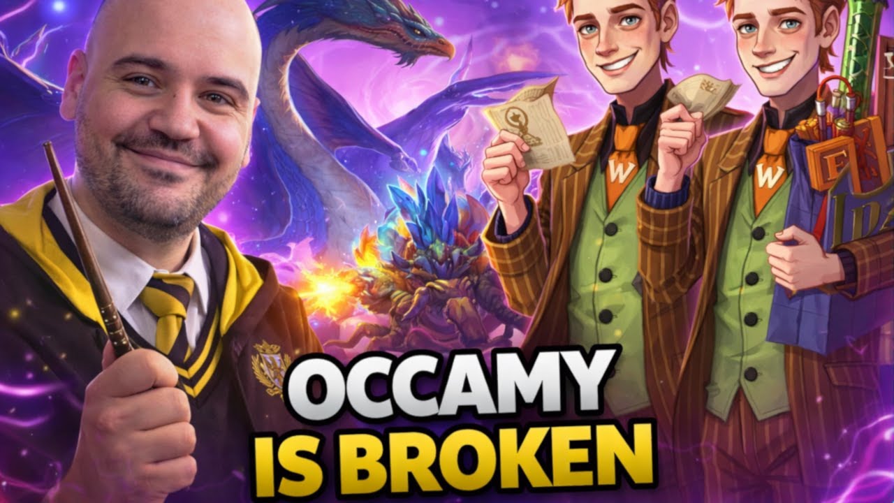 ⚡ Harry Potter : Magic Awakened ⚡ THIS TWINS DECK IS SO MUCH FUN! IS OCCAMY BROKEN? 🤯🪽 ⚡