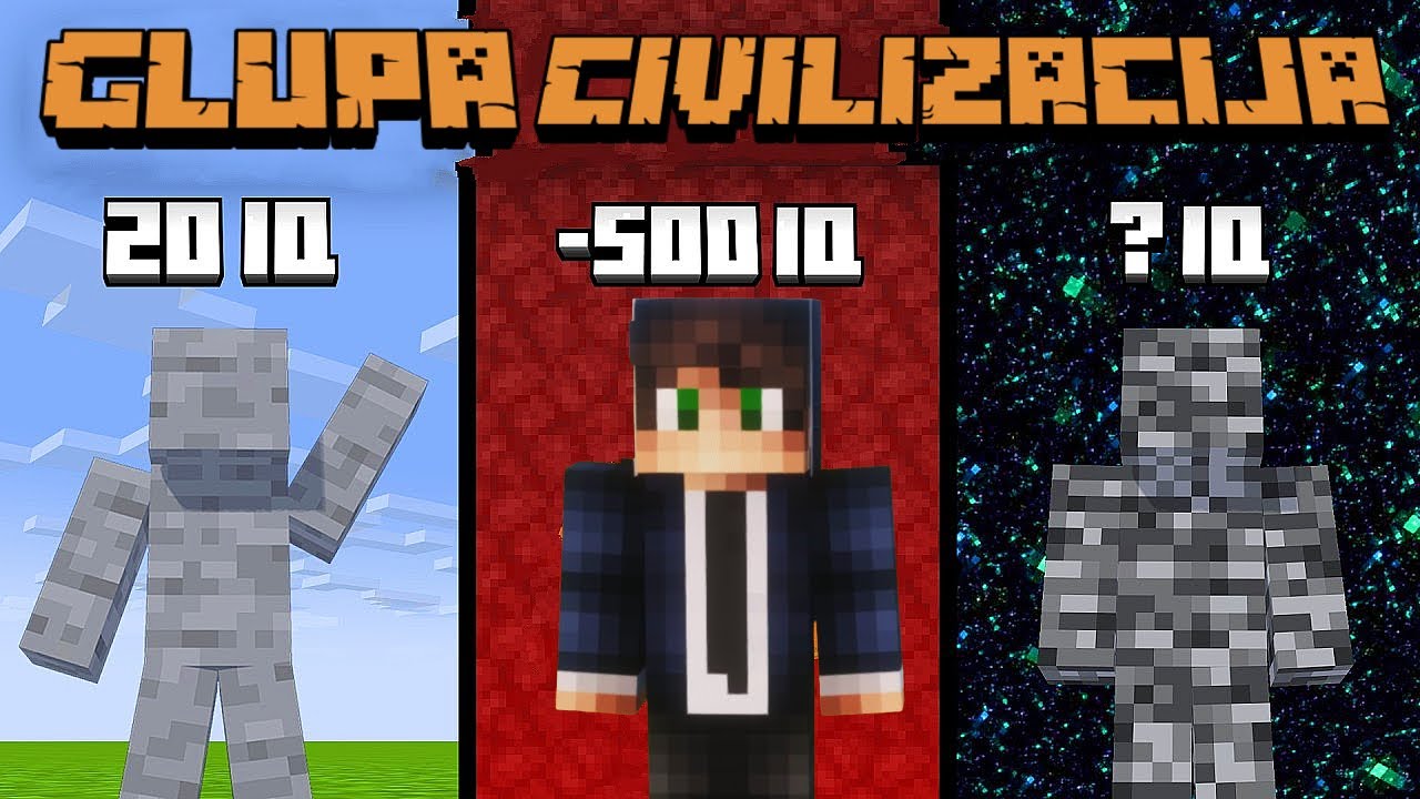 Najgluplja Civilizacija u Minecraftu: FILM