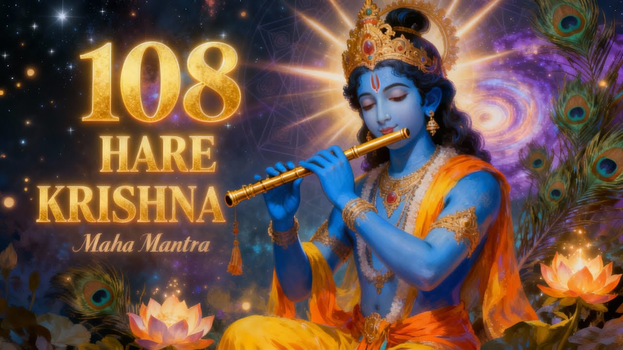 Most POWERFUL Krishna Mantra 108x | Hare Krishna Hare Rama | Life-Changing Meditation [15 Minutes]