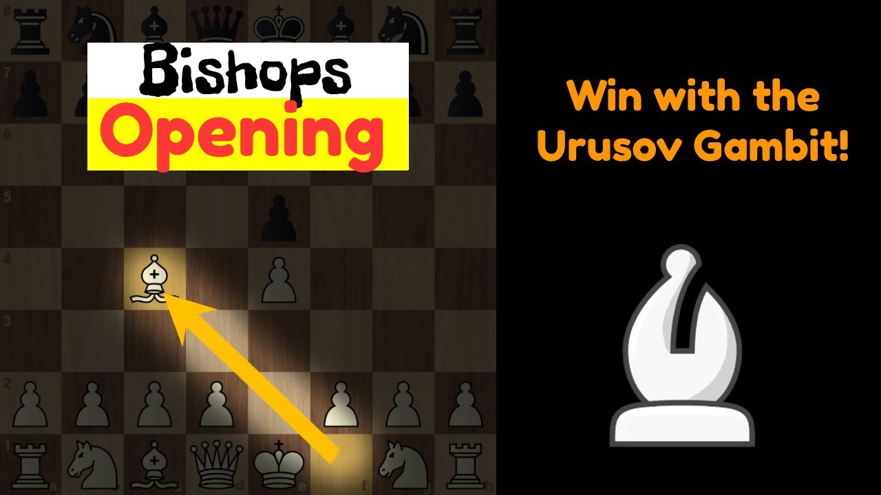 Win your games with the Urusov Gambit! | Bishops opening
