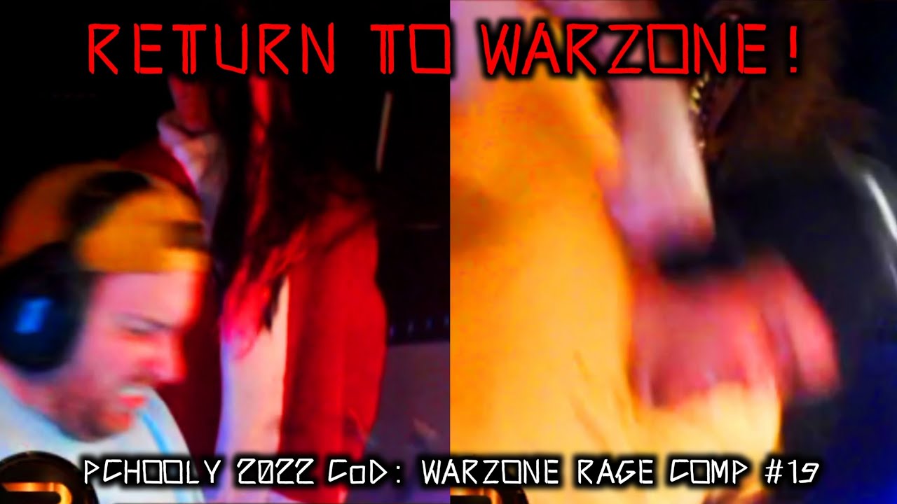 pchooly Returns to Warzone! | pchooly 2022 CoD: WARZONE RAGE COMPILATION #19