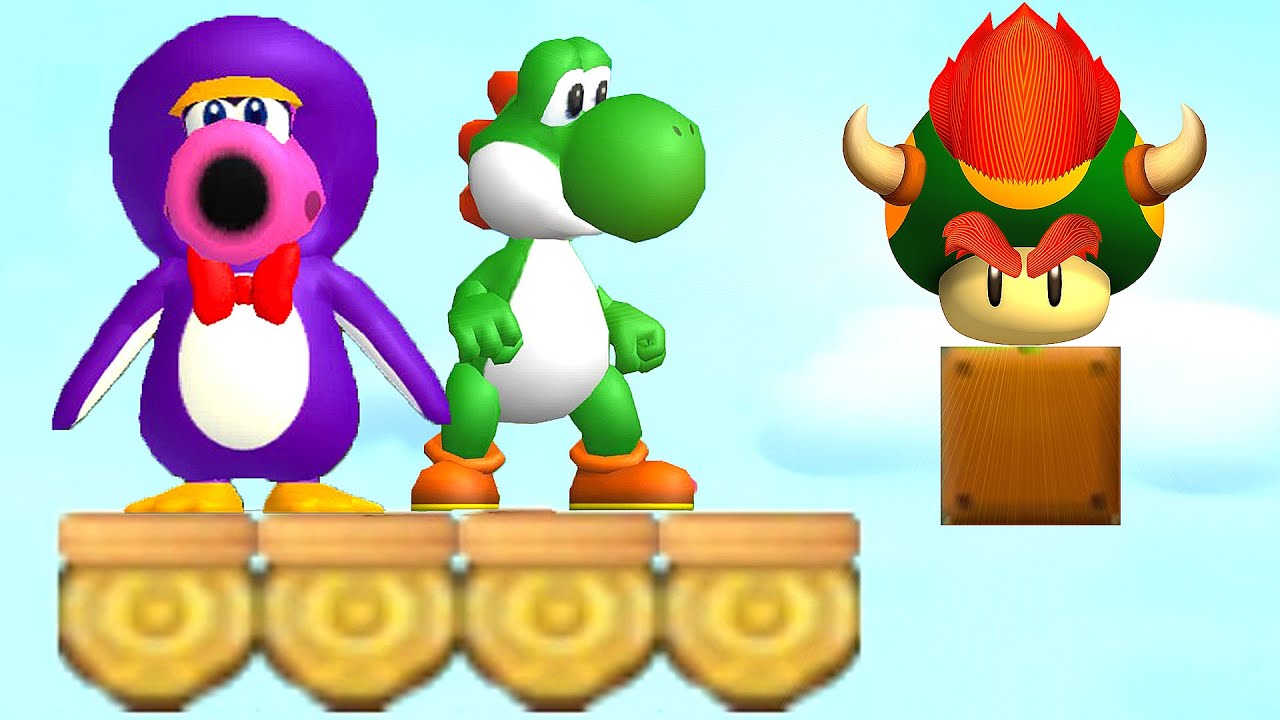 New Super Mario: Yoshi & Birdo Quest - Walkthrough #1 (HD)