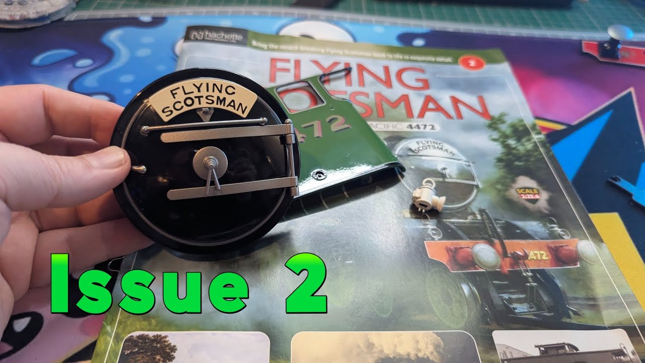 Hachette Flying Scotsman Build Issue 2