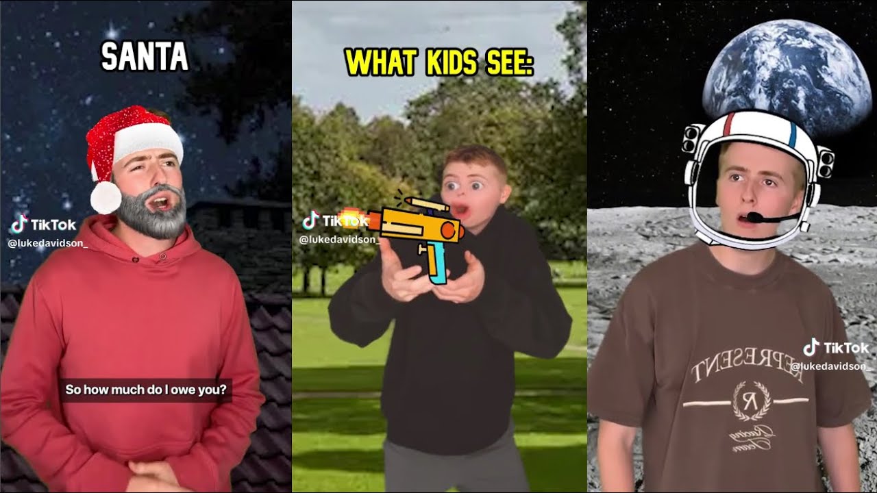 Funny Luke Davidson TikTok Videos Pt.3 | New #shorts Compilation 2023✔