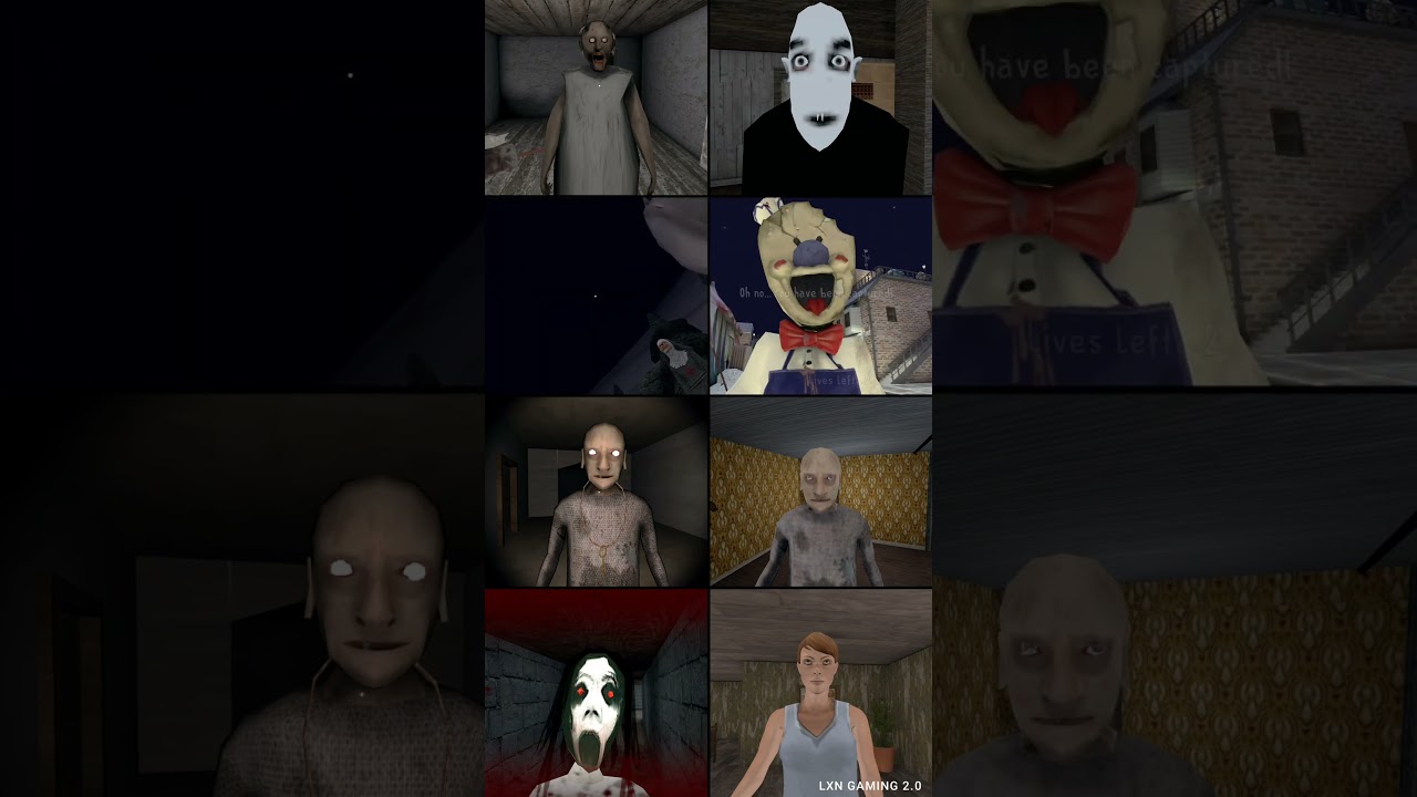 Granny Vs Nosferatu Vs Ice Scream 2,8 Vs Granny 4 Vs Return Of Slendrina Vs Crazy Wife +