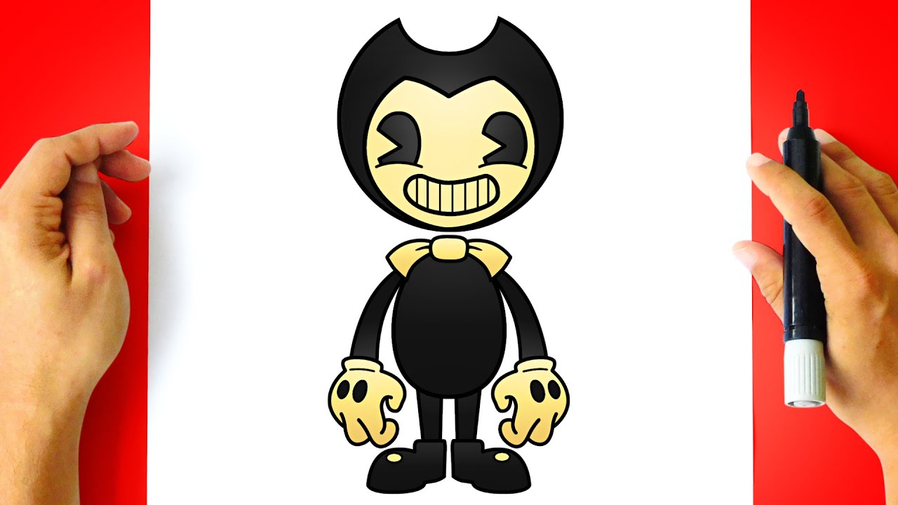 Como DESENHAR BENDY - Como DIBUJAR a BENDY - How to DRAW BENDY