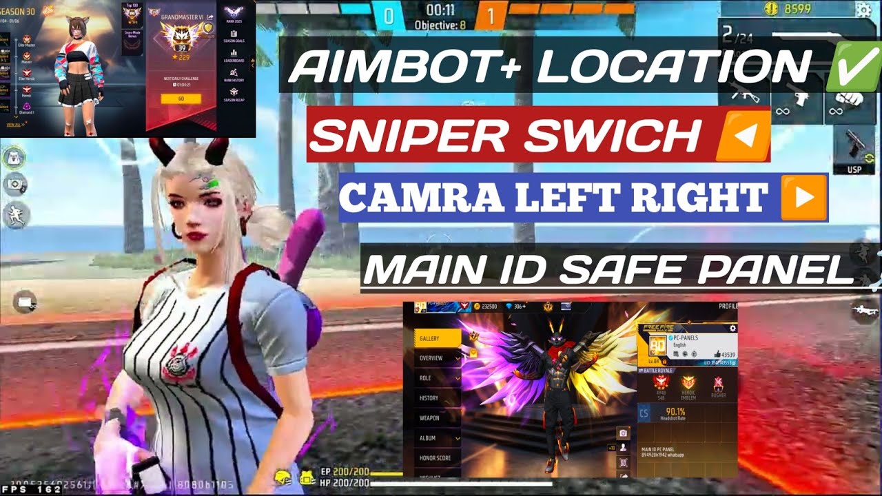 FREE FIRE PC PANEL OB51 💻 FREE UNLIMITED TRIAL 🎯 EXTERNAL PANEL | 100% SAFE & ANTIBAN |