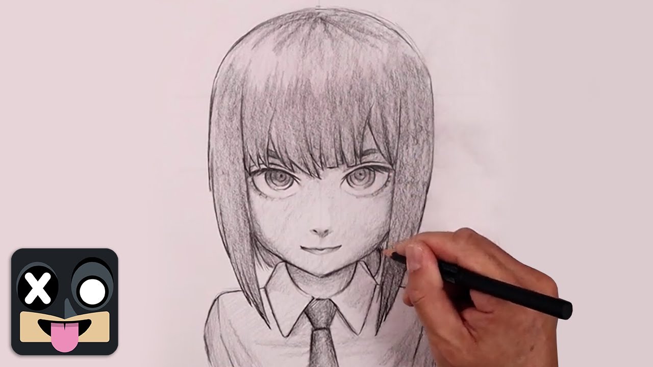 How To Draw Anime | Makima | Chainsaw Man Step by Step Sketch Tutorial