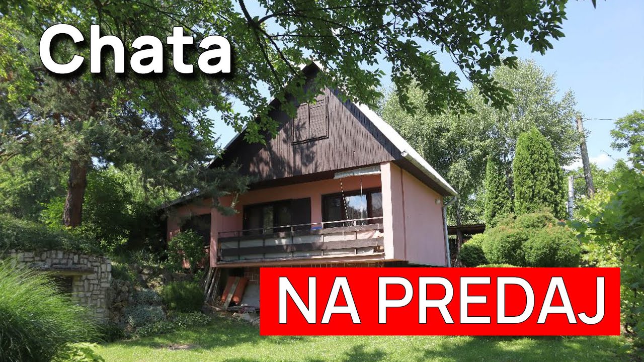 Chatka v príjemnom prostredí na okraji obce Divín │ CHATA NA PREDAJ