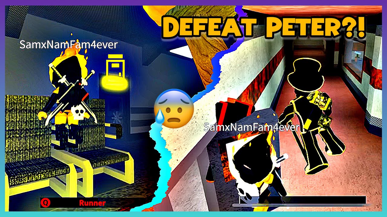 I Tried 1v1 And Defeating PETER 😳 | Roblox Flee the Facility