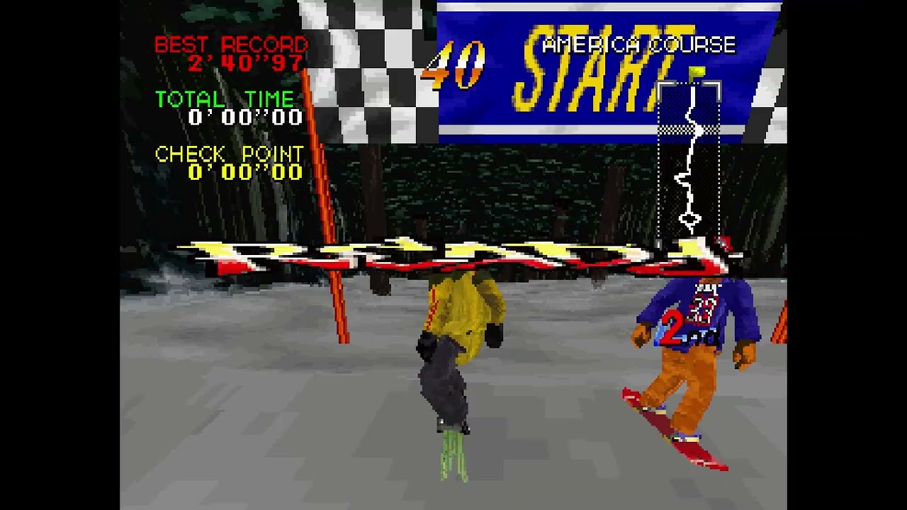 Zap! Snowboarding Trix: America Course (Normal) in 2:40.79 (emulator)
