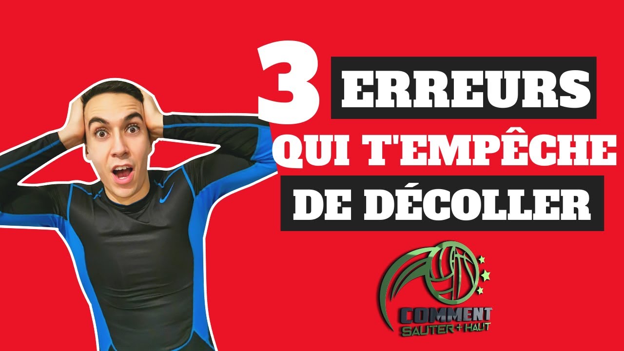 COMMENT PRENDRE 3 À 5cm DE DÉTENTE VERTICALE 