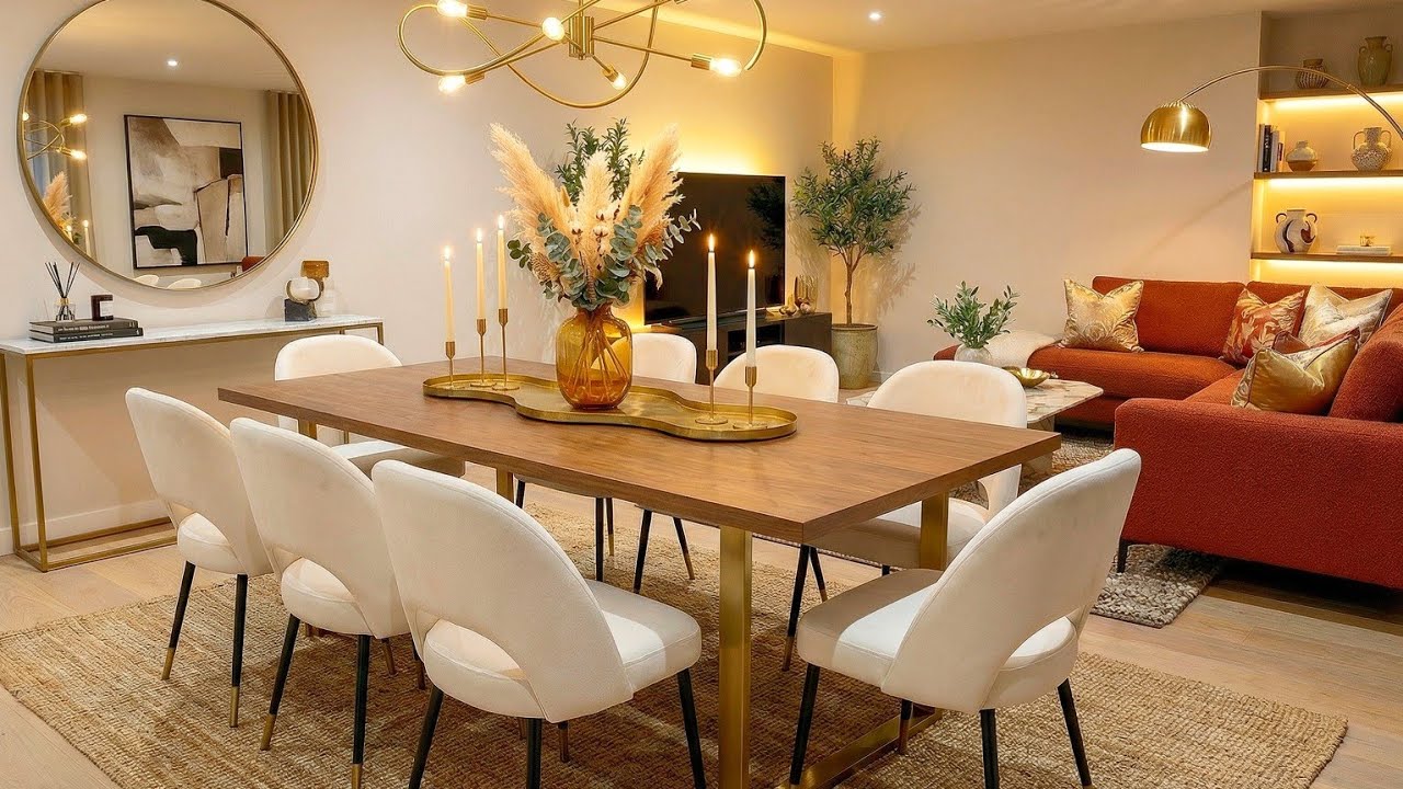 Modern Dining Room Design Ideas 2026 | Luxury Dining Table Decorations | Dining Room Decor Trends