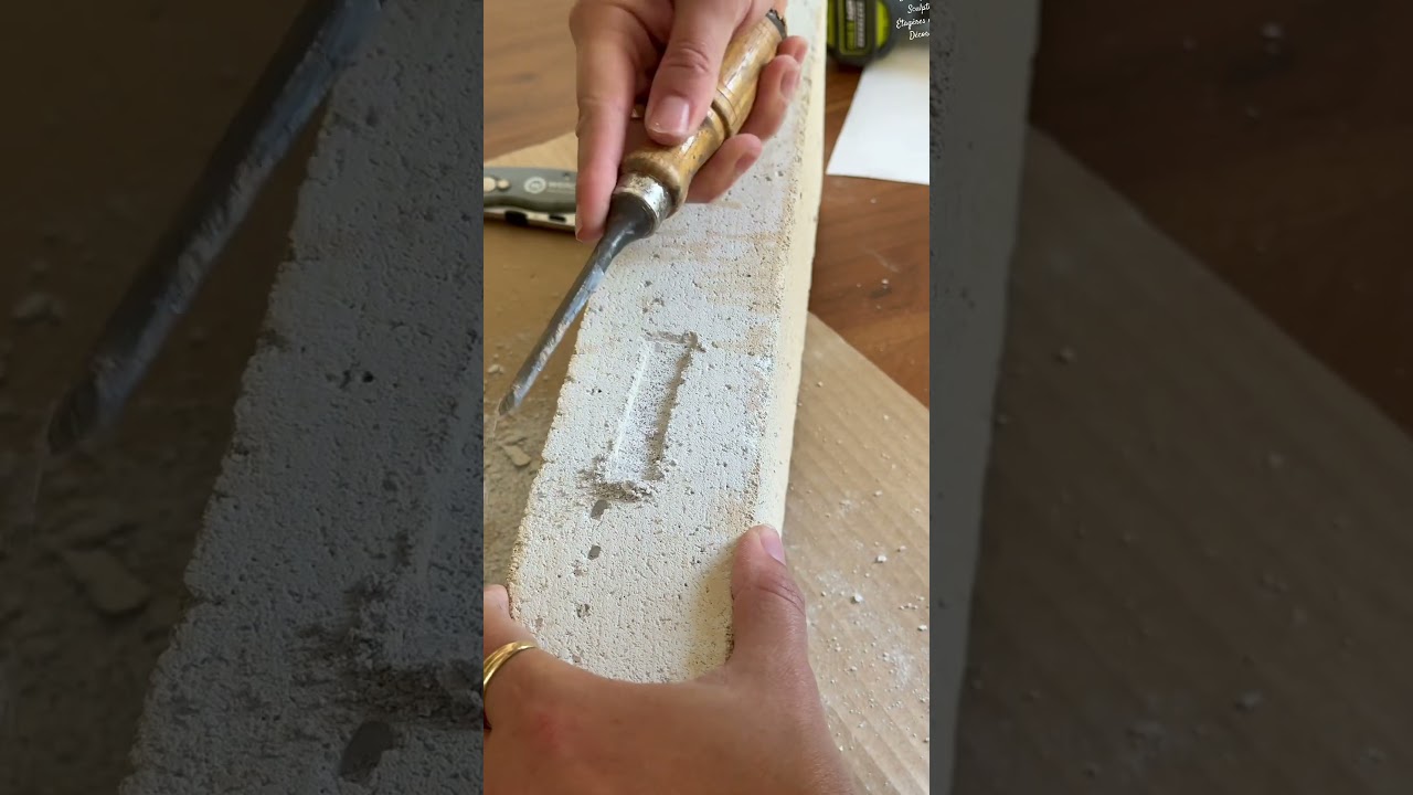 &Eacute;tag&egrave;res murales effet pierre en b&eacute;ton cellulaire  #diy #home