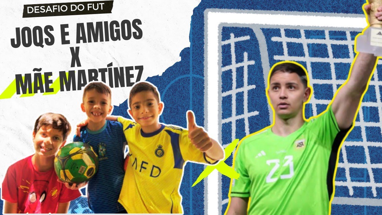 JOQS BRINCA DE DESAFIO DE FUTEBOL! QUEM VAI MANDAR MELHOR? ⚽🎮
