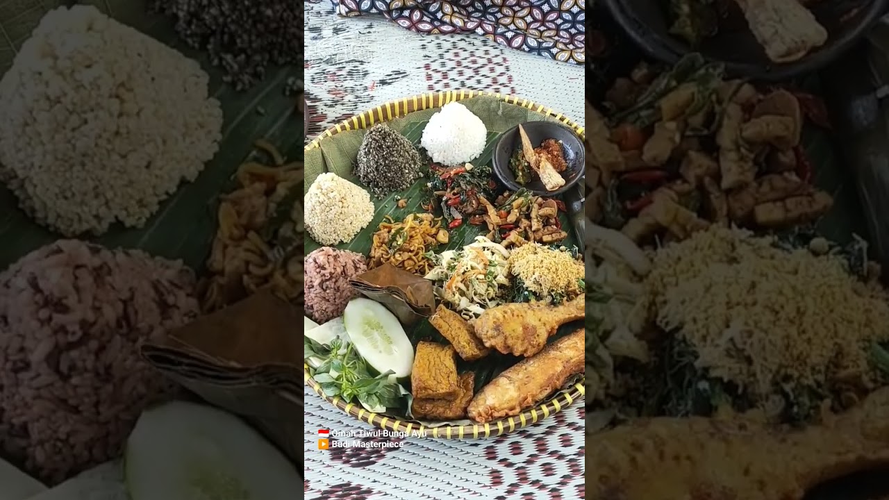 Kuliner di Sukoharjo. Omah Tiwul Bunga Ayu Weru #shortvideo #shorts #tiwul #mukbang