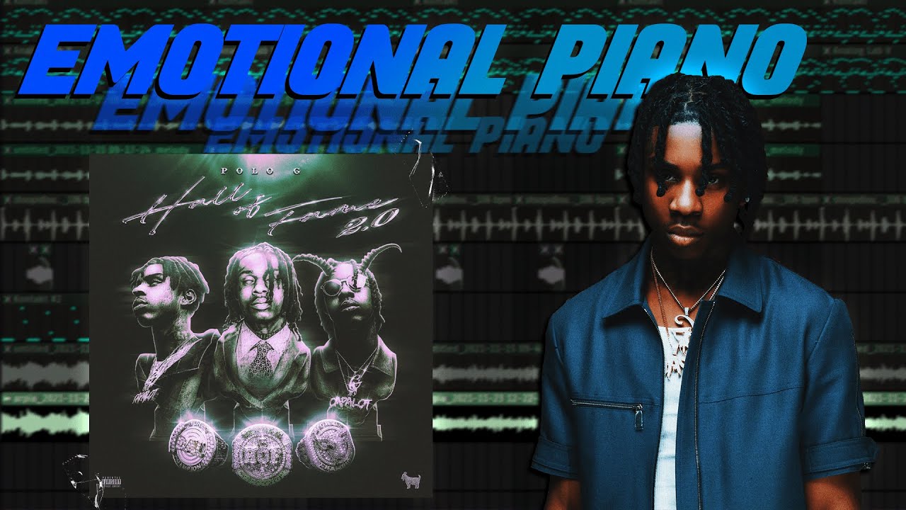 How to make PERFECT EMOTIONAL Melodie&rsquo;s & Beats for Polo G & Lil Tjay🎹 | Hall Of Fame Tutorial