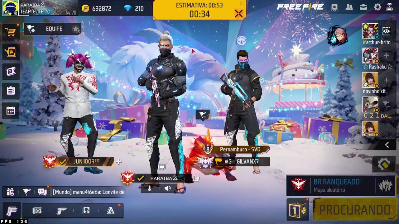 AMASSANDO OS VERIFICADOS NA RANKEADA SQUAD