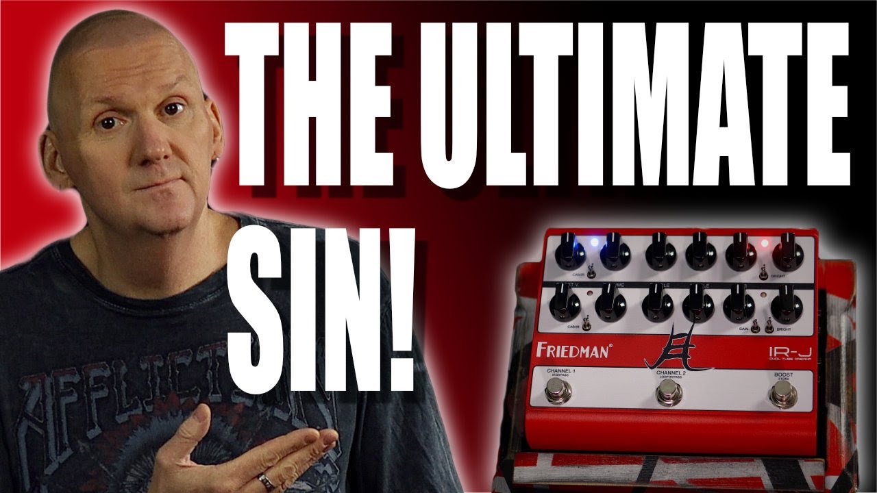 Friedman IR-J | Jake E Lee Signature Valve Preamp  Pedal Demo