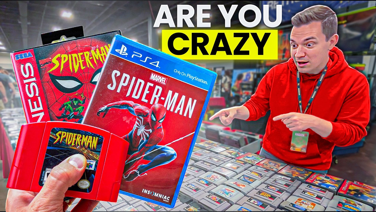 I Tried Buying EVERY Spider-Man Game In 48 Hours