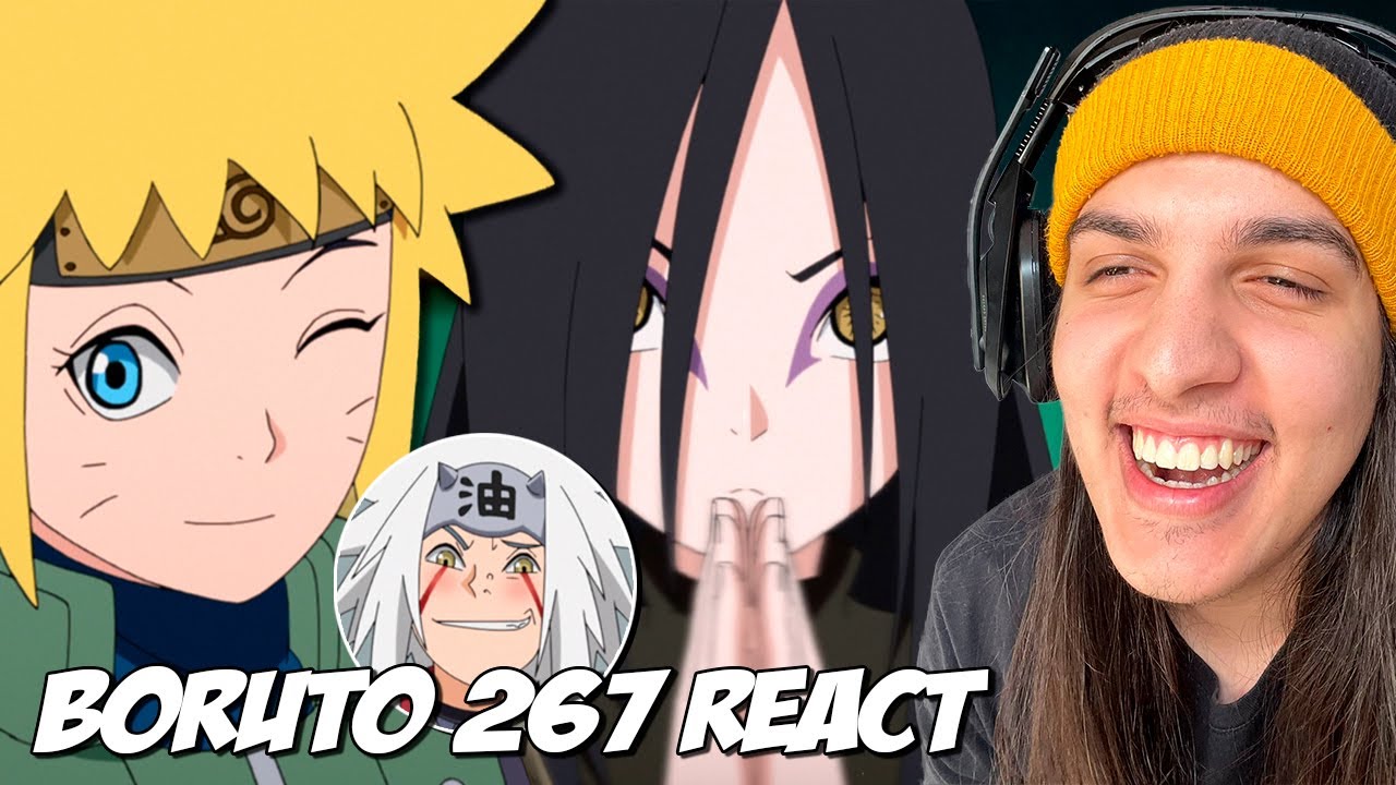 HIMAWARI FEZ COSPLAY DE MINATO! OS 3 SANNINS LENDÁRIOS ESTÃO DE VOLTA! - React Boruto 267