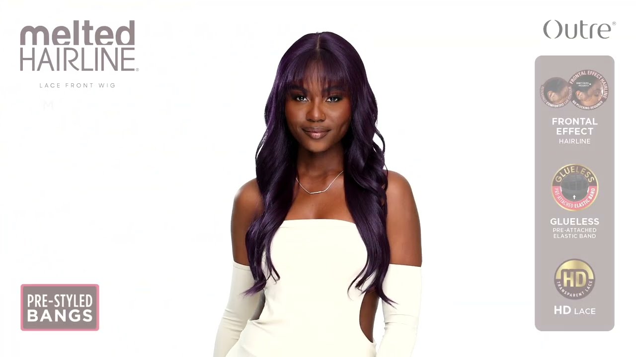 Outre Melted Hairline Lace Front Wig - Matilda Pre-styled Bang