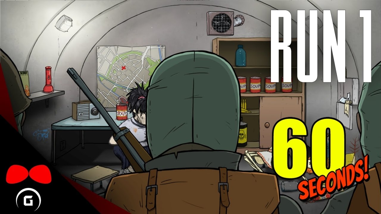 60 Seconds! | RUN 1 #1/4 | Agraelus | CZ Lets Play / Gameplay [1080p60] [PC]