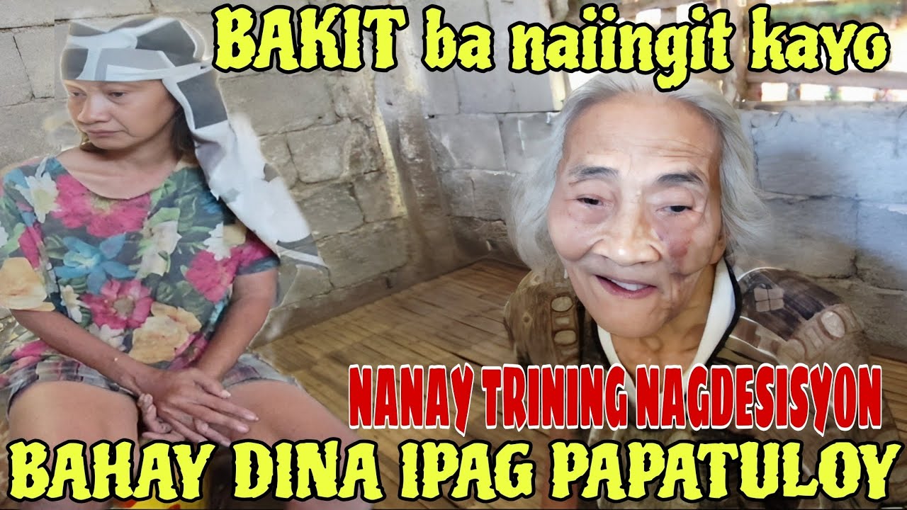 KINA GULAT KO ANG DESISYON NI NANAY TRINING. SAYANG LANG. #valsantosmatubang 