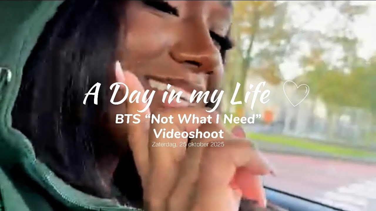 OP DE SET VAN MIJN VIDEOCLIP 🎬 | BTS VLOG