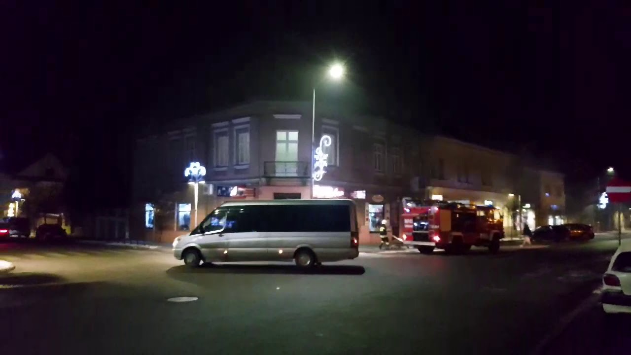 Pożar w kamienicy w centrum Andrychowa