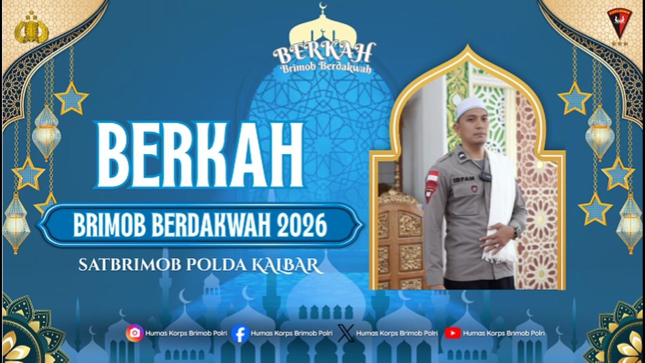 BERKAH BRIMOB BERDAKWAH SATBRIMOB POLDA KALBAR