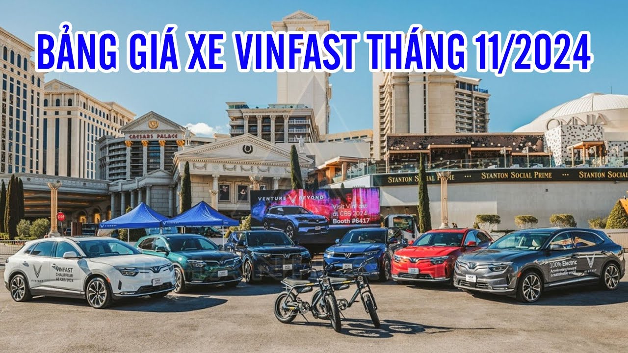 Bảng giá xe VinFast tháng 11/2024 - Giá lăn bánh xe VinFast tháng 11/2024 mới nhất | Thành Auto