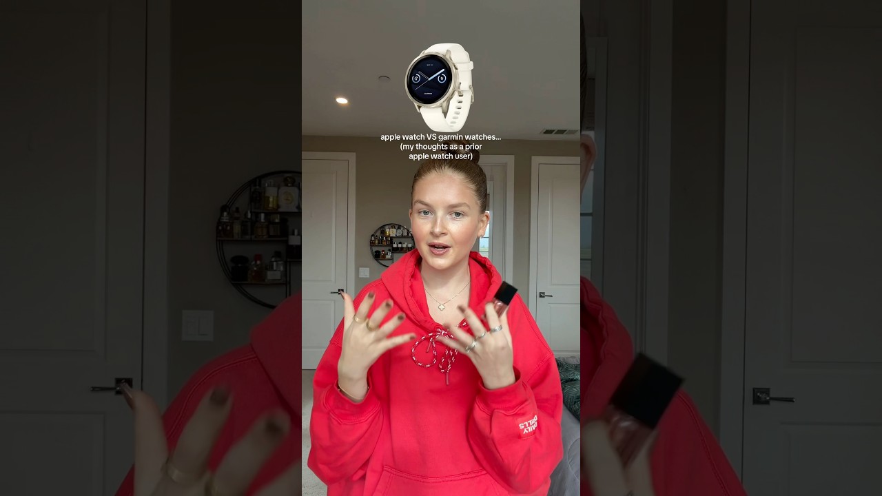 Сравнение Garmin и Apple Watch! #applewatch #garminwatch #фитнестрекер #честныйобзор #влог