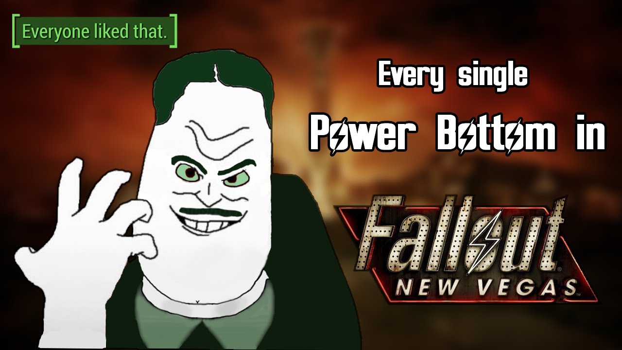 Every Power Bottom in Fallout New Vegas
