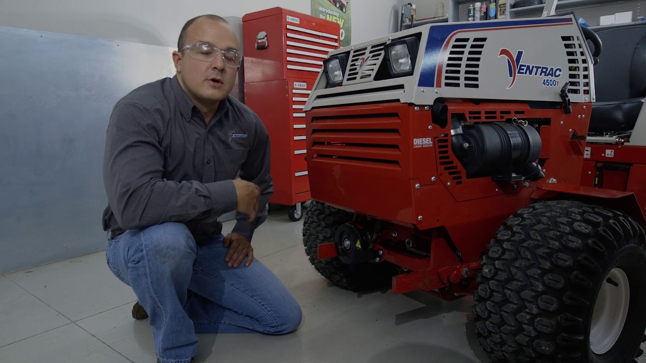 Ventrac 4500 Tractor Hydraulic System Service
