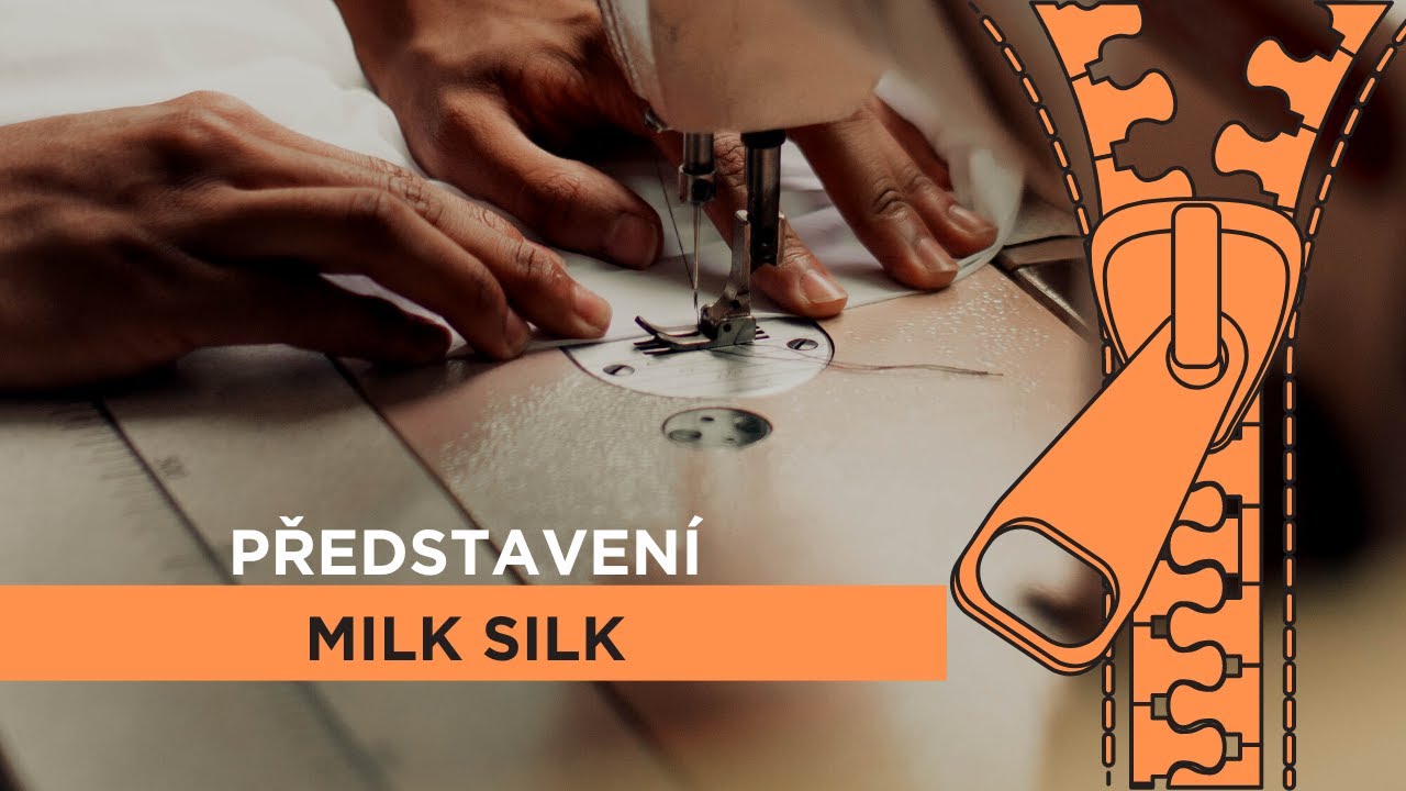 Představení materiálu Milk silk.